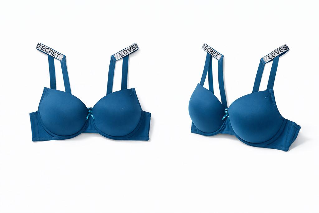 Luxury LOVE SECRET Single Padded Underwire Push-Up Bra & Panty Set