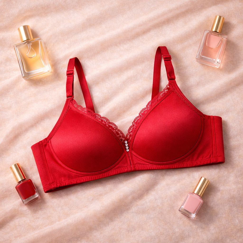 Premium Rose Light Padded Bra