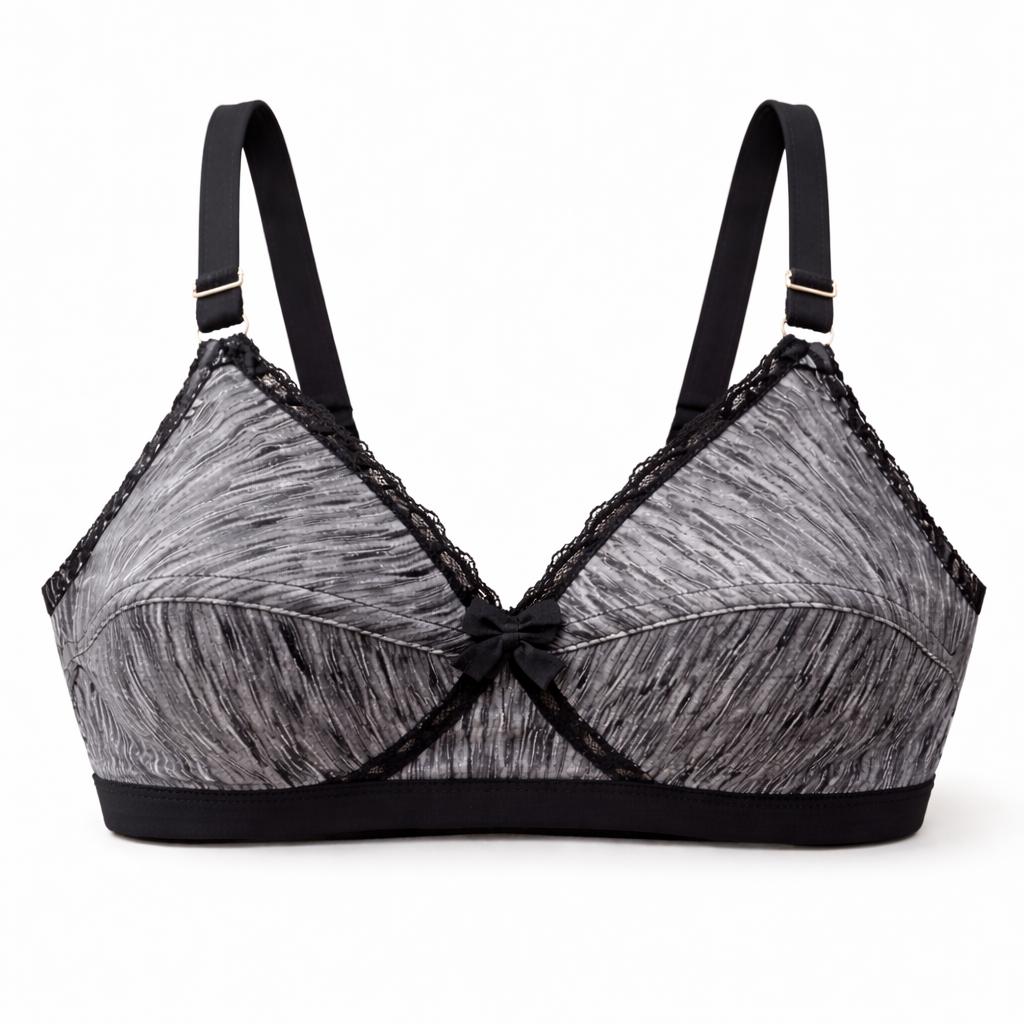 Soft Touch Printed Comfort Bra
